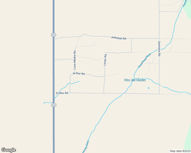 map of restaurants, bars, coffee shops, grocery stores, and more near North Star Route in Taos County