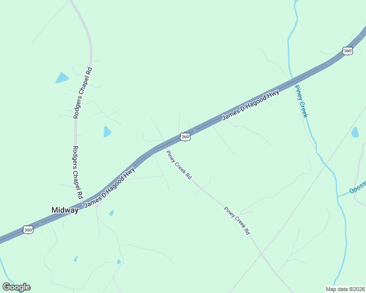 map of restaurants, bars, coffee shops, grocery stores, and more near 10150-10152 James D Hagood Highway in Clover