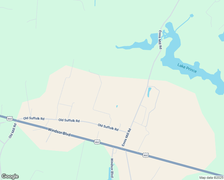 map of restaurants, bars, coffee shops, grocery stores, and more near 13465 Old Suffolk Road in Windsor