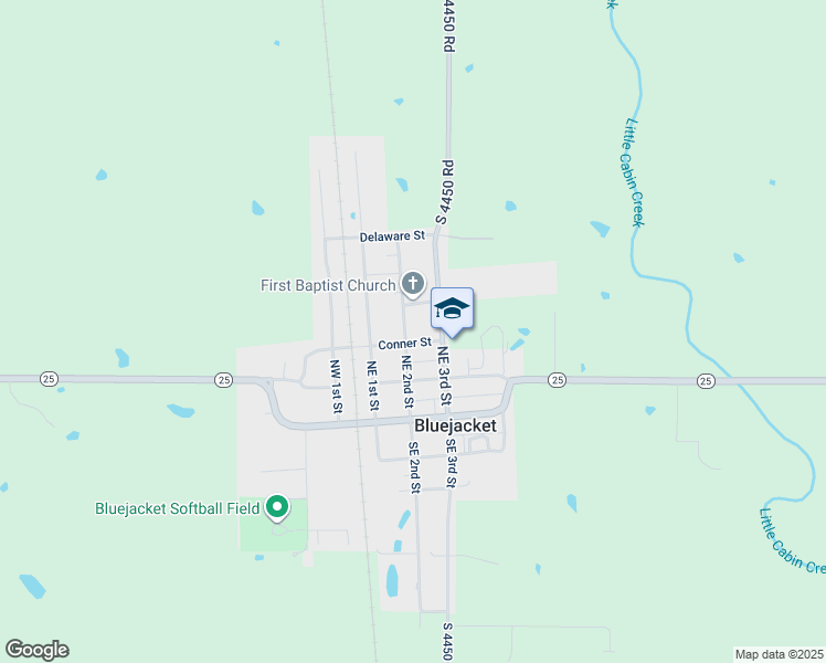 map of restaurants, bars, coffee shops, grocery stores, and more near 243 Conner Street in Monkey Island