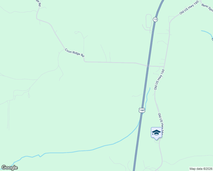 map of restaurants, bars, coffee shops, grocery stores, and more near 808 Coon Ridge Road in Galena