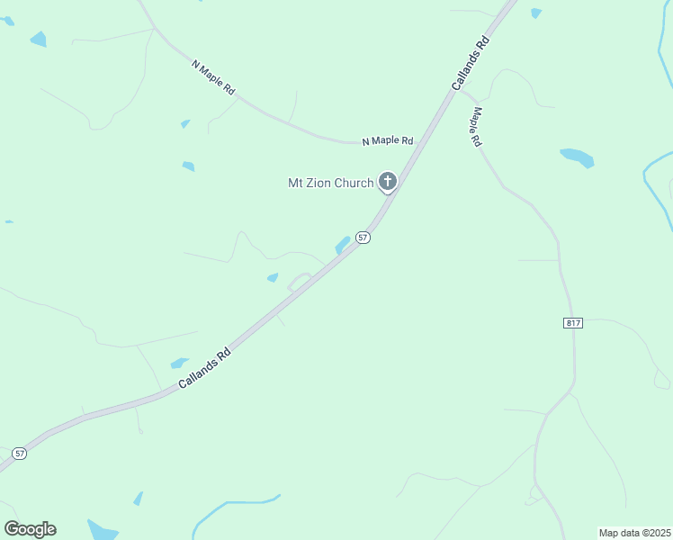 map of restaurants, bars, coffee shops, grocery stores, and more near 13893 Callands Road in Callands