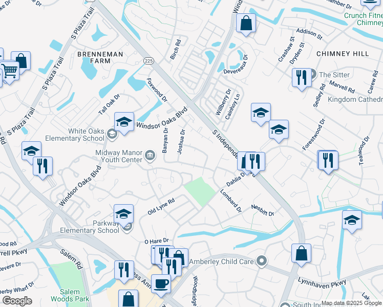 map of restaurants, bars, coffee shops, grocery stores, and more near 4053 Barkleaf Drive in Virginia Beach