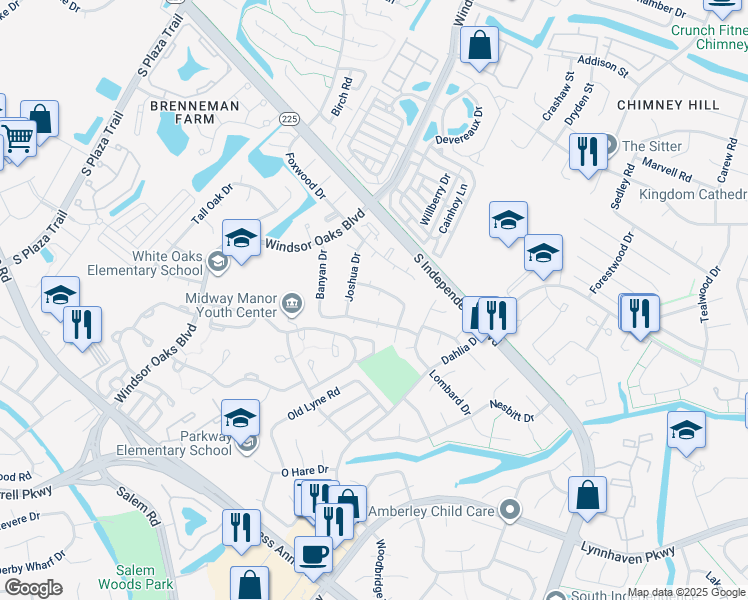 map of restaurants, bars, coffee shops, grocery stores, and more near 4053 Barkleaf Drive in Virginia Beach