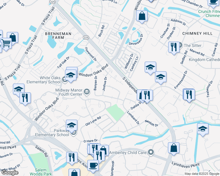 map of restaurants, bars, coffee shops, grocery stores, and more near 4061 Barkleaf Drive in Virginia Beach