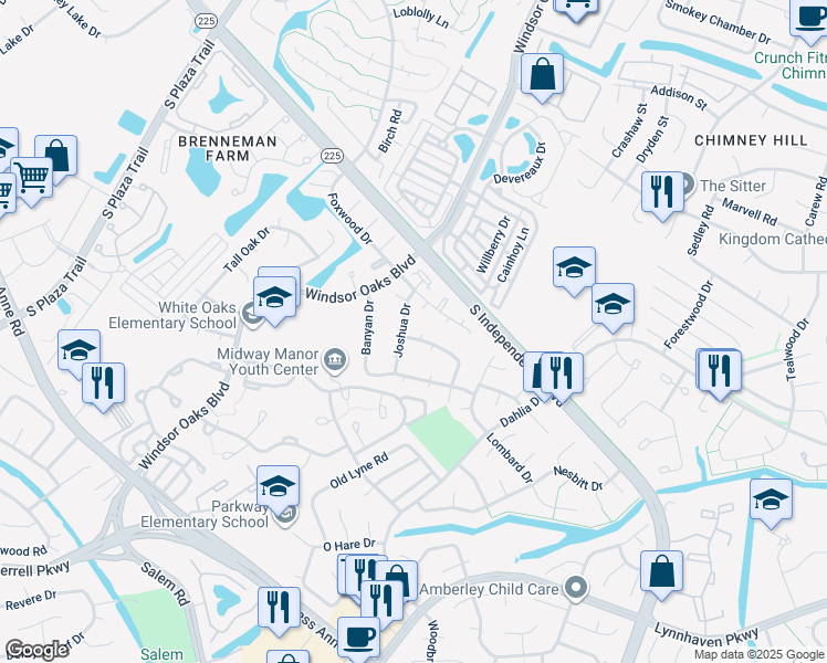 map of restaurants, bars, coffee shops, grocery stores, and more near 4068 Barkleaf Drive in Virginia Beach