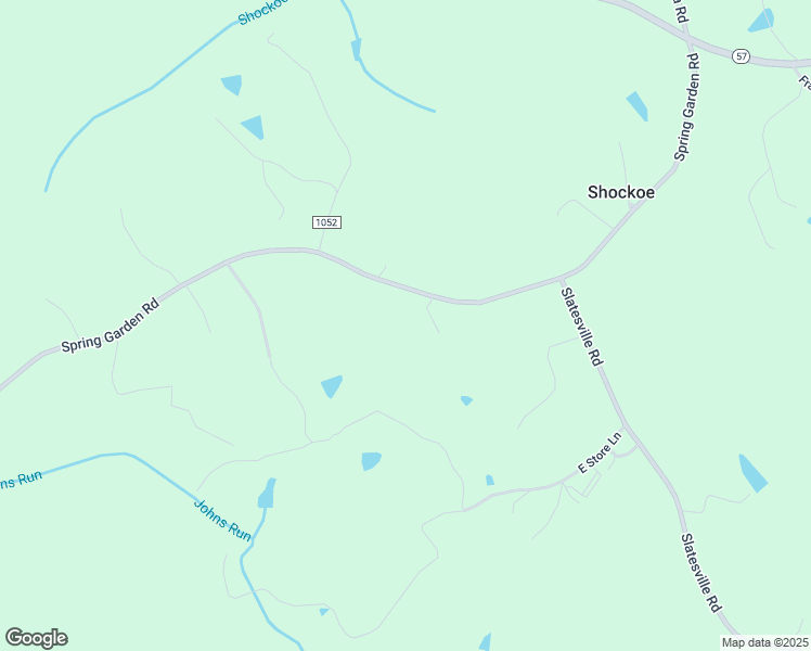 map of restaurants, bars, coffee shops, grocery stores, and more near 1073 Spring Garden Road in Chatham