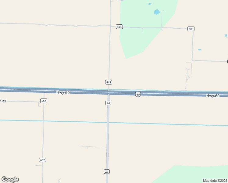 map of restaurants, bars, coffee shops, grocery stores, and more near U.S. 60 in Dexter