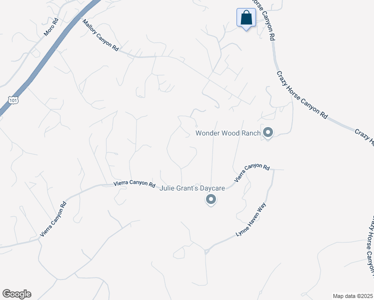 map of restaurants, bars, coffee shops, grocery stores, and more near 20211 Melissa Lane in Salinas