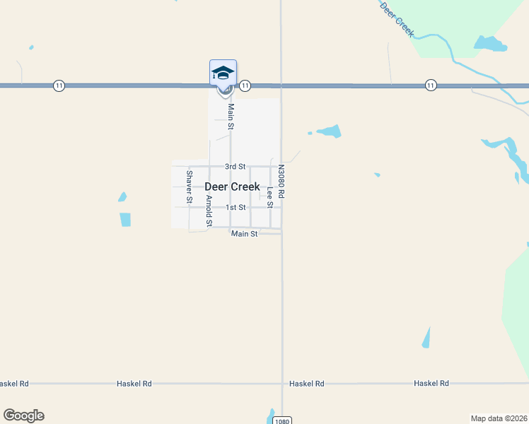 map of restaurants, bars, coffee shops, grocery stores, and more near 105 Railroad Avenue in Deer Creek