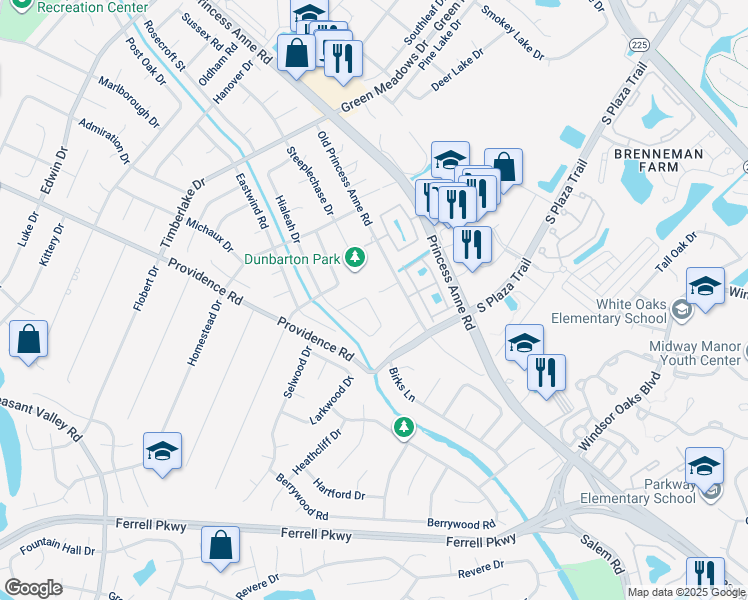 map of restaurants, bars, coffee shops, grocery stores, and more near 4331 Hialeah Drive in Virginia Beach