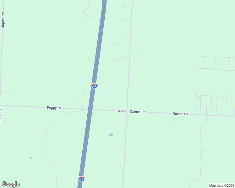 map of restaurants, bars, coffee shops, grocery stores, and more near 12972 Poppy Drive in Neosho