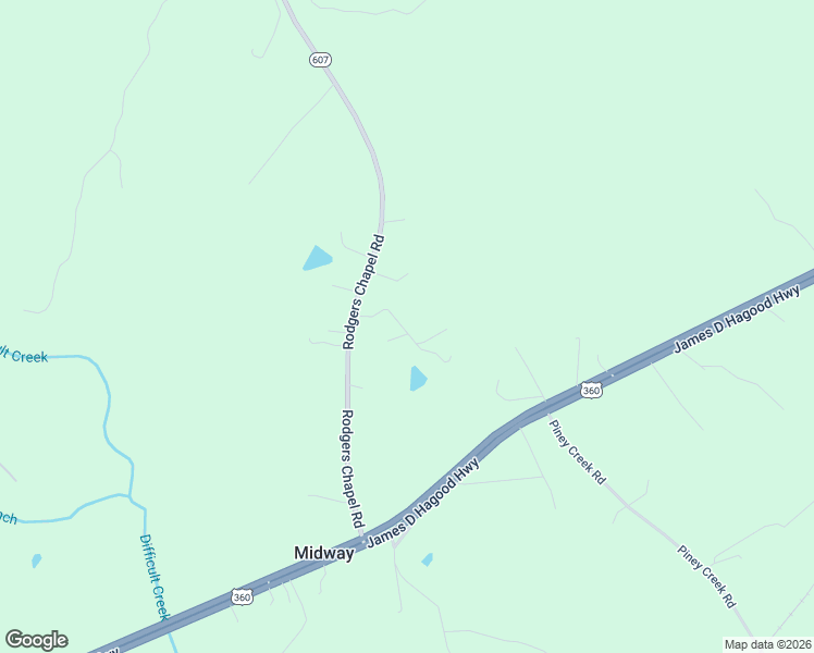 map of restaurants, bars, coffee shops, grocery stores, and more near 1049 Austin Acres Lane in Clover