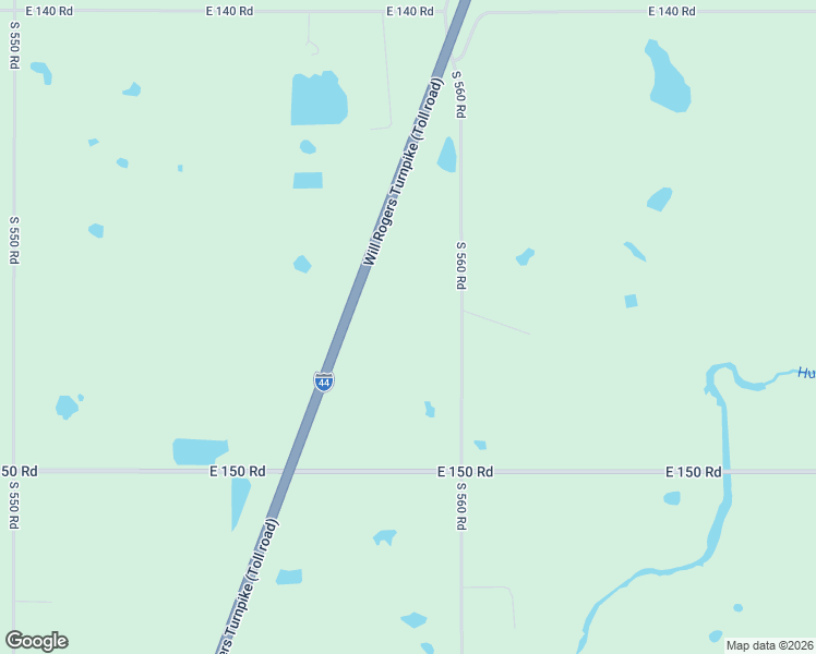 map of restaurants, bars, coffee shops, grocery stores, and more near 14701 South 560 Road in Fairland