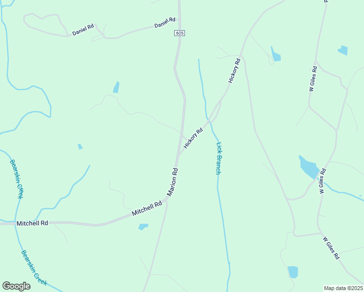 map of restaurants, bars, coffee shops, grocery stores, and more near 2437 Marion Road in Chatham