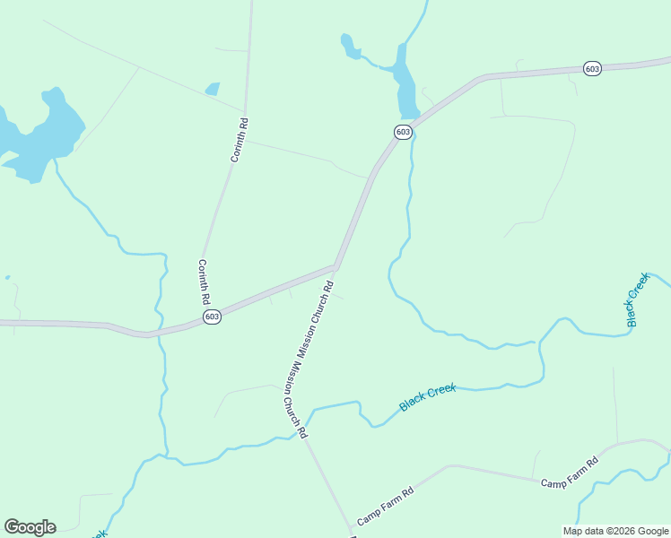 map of restaurants, bars, coffee shops, grocery stores, and more near 1461 Mission Church Road in Ivor