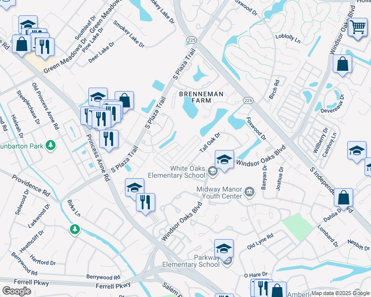 map of restaurants, bars, coffee shops, grocery stores, and more near 4557 Totteridge Lane in Virginia Beach