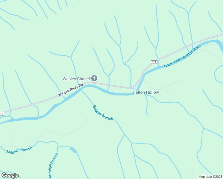 map of restaurants, bars, coffee shops, grocery stores, and more near 22438 North Fork River Road in Abingdon