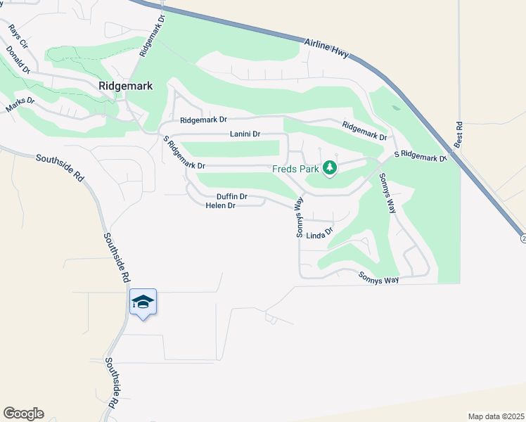map of restaurants, bars, coffee shops, grocery stores, and more near 902 Helen Drive in Hollister