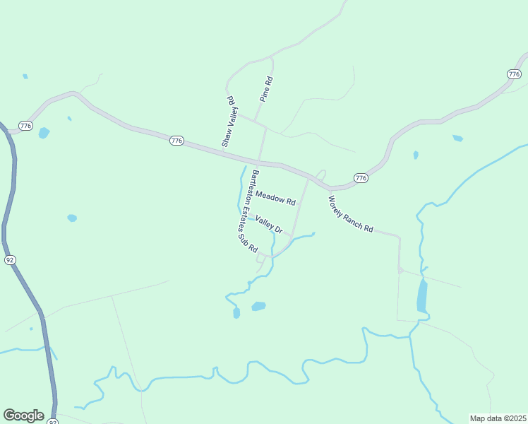 map of restaurants, bars, coffee shops, grocery stores, and more near 2-98 Meadow Road in Monticello