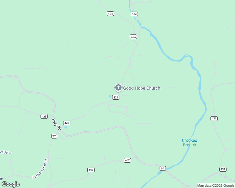 map of restaurants, bars, coffee shops, grocery stores, and more near 476 County Road 423 in Poplar Bluff