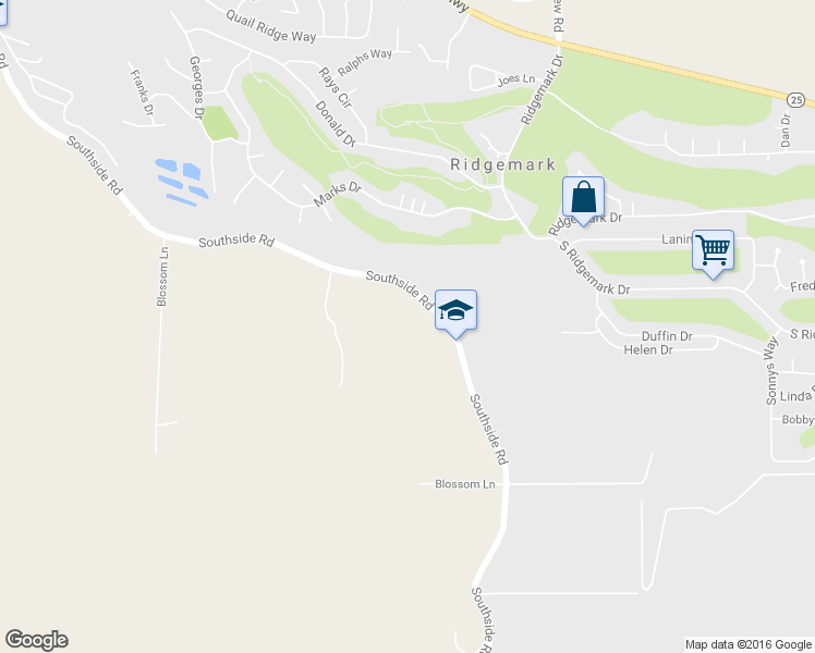 map of restaurants, bars, coffee shops, grocery stores, and more near 4490 Southside Road in Hollister