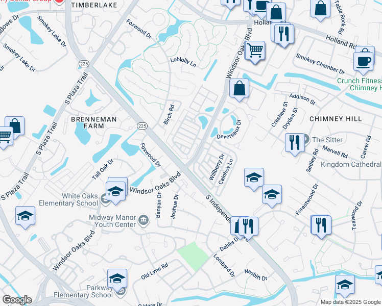 map of restaurants, bars, coffee shops, grocery stores, and more near 929 Brittlebank Drive in Virginia Beach
