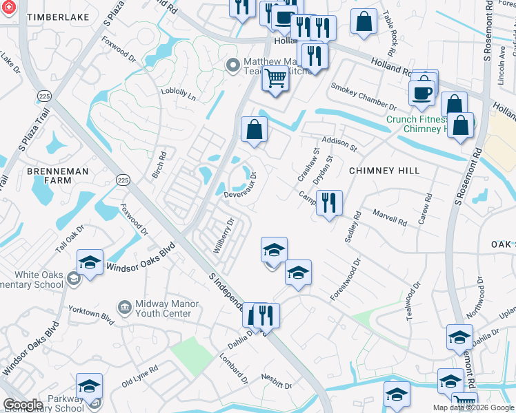 map of restaurants, bars, coffee shops, grocery stores, and more near 3818 Braswell Circle in Virginia Beach