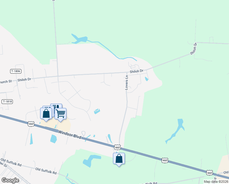 map of restaurants, bars, coffee shops, grocery stores, and more near 24206 Lovers Lane in Windsor