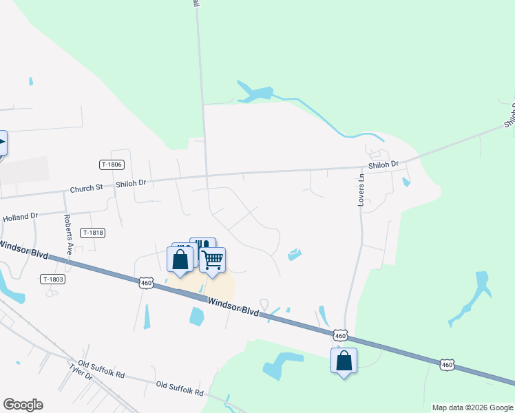 map of restaurants, bars, coffee shops, grocery stores, and more near 11441 Lena Rose Street in Windsor