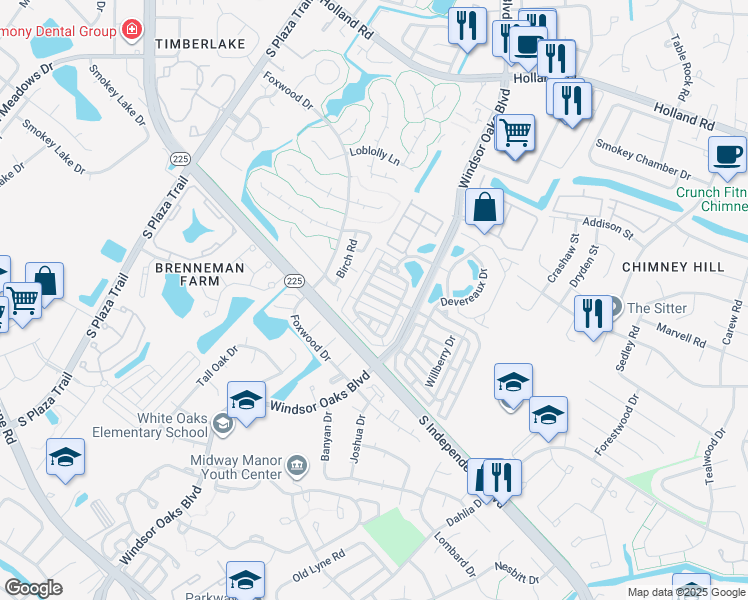 map of restaurants, bars, coffee shops, grocery stores, and more near 3925 Dunneman Drive in Virginia Beach