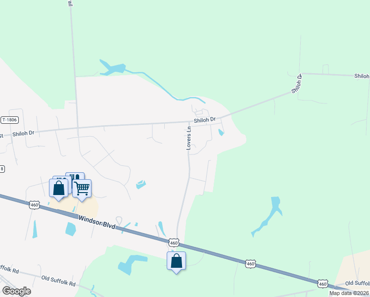 map of restaurants, bars, coffee shops, grocery stores, and more near 24206 Lovers Lane in Windsor