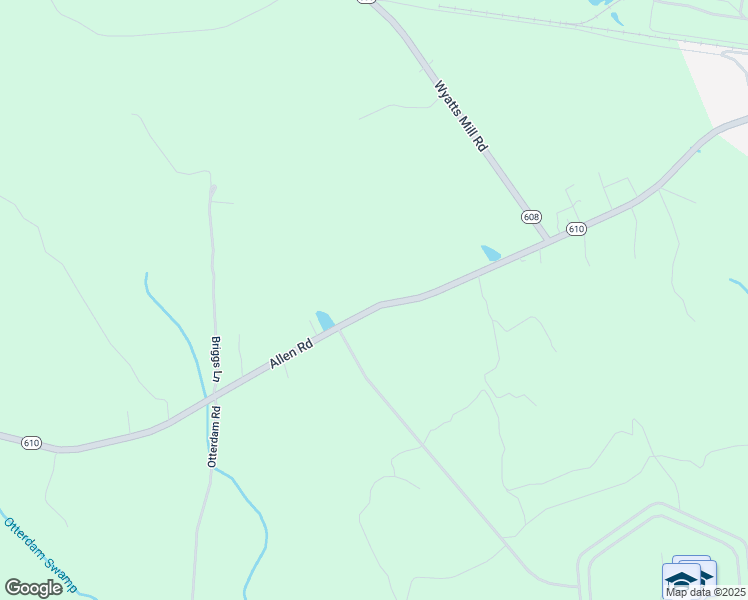 map of restaurants, bars, coffee shops, grocery stores, and more near 3910 Allen Road in Jarratt