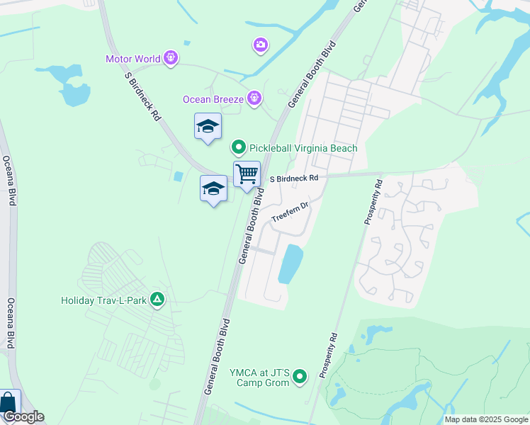 map of restaurants, bars, coffee shops, grocery stores, and more near 916 Charnell Drive in Virginia Beach