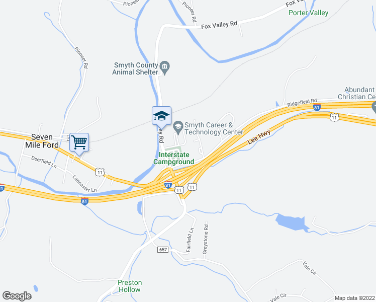 map of restaurants, bars, coffee shops, grocery stores, and more near 155 Ridgefield Drive in Marion