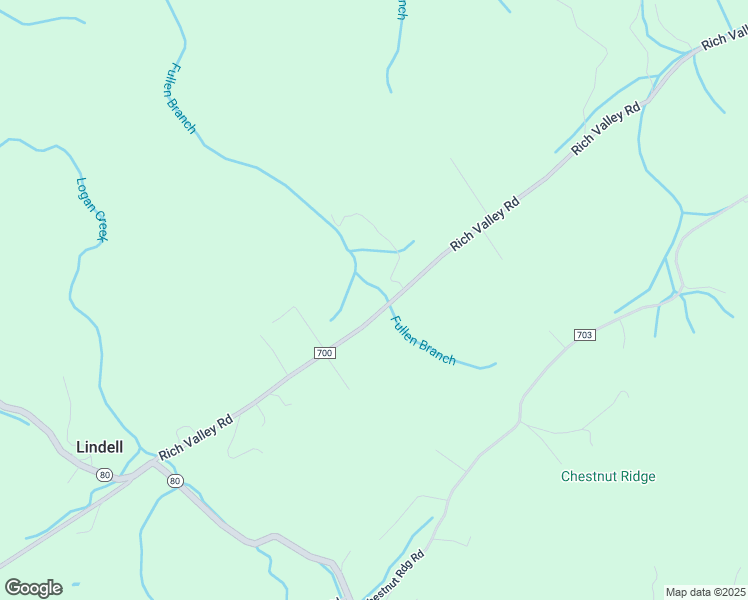 map of restaurants, bars, coffee shops, grocery stores, and more near 27267-27279 Rich Valley Road in Abingdon