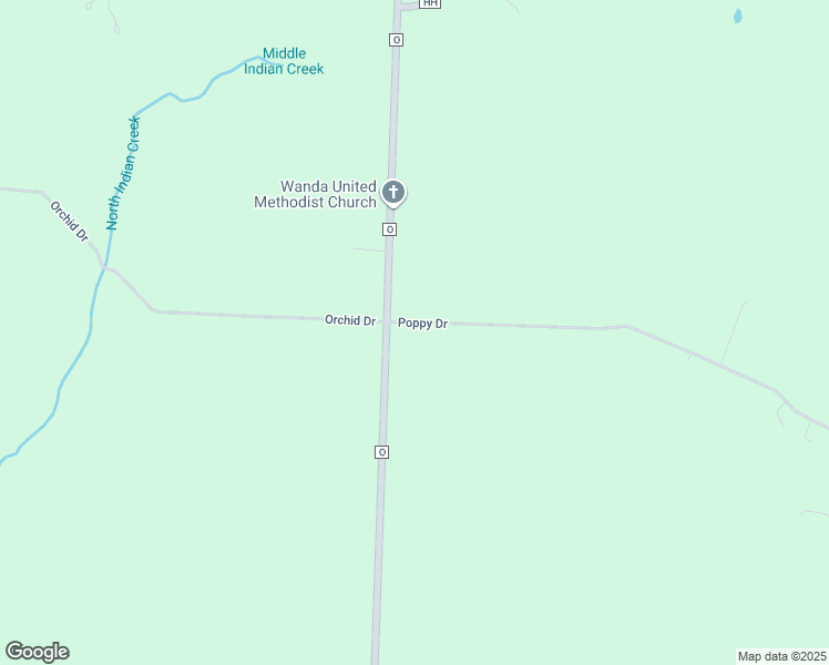 map of restaurants, bars, coffee shops, grocery stores, and more near 25001-25799 Poppy Drive in Stark City