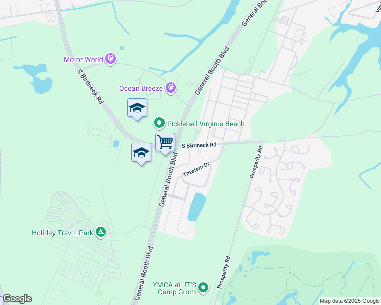 map of restaurants, bars, coffee shops, grocery stores, and more near 920 Charnell Drive in Virginia Beach