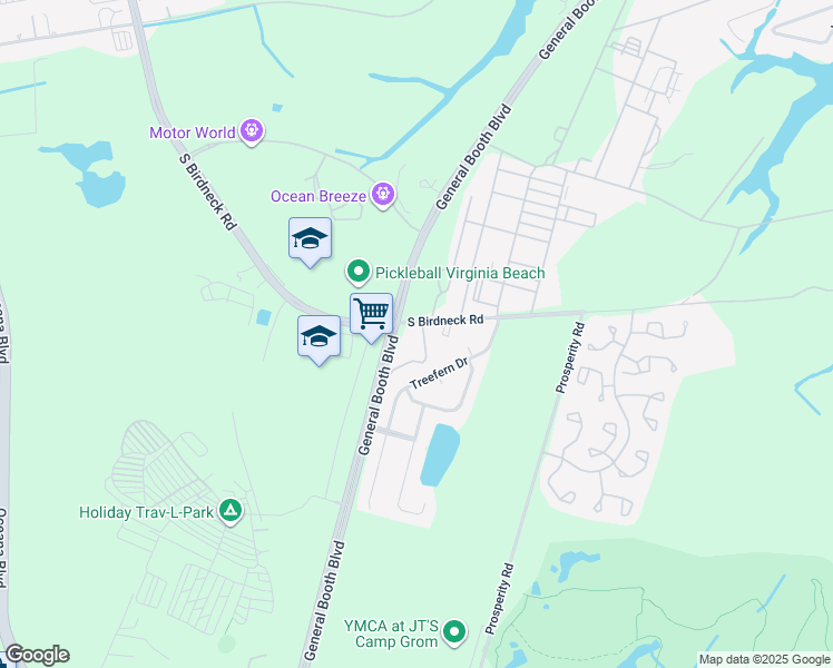 map of restaurants, bars, coffee shops, grocery stores, and more near 920 Charnell Drive in Virginia Beach
