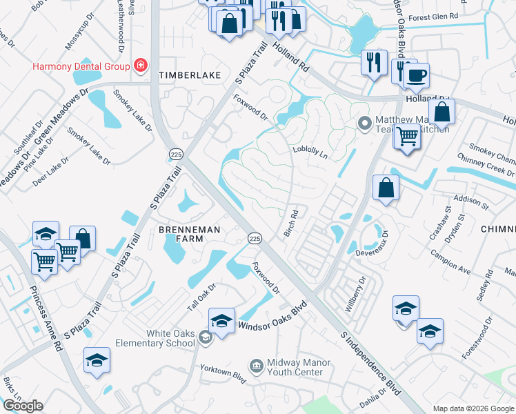 map of restaurants, bars, coffee shops, grocery stores, and more near 4237 Grove Court in Virginia Beach