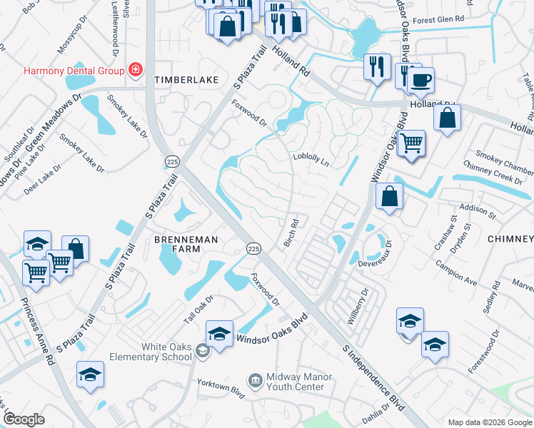 map of restaurants, bars, coffee shops, grocery stores, and more near 4237 Grove Court in Virginia Beach