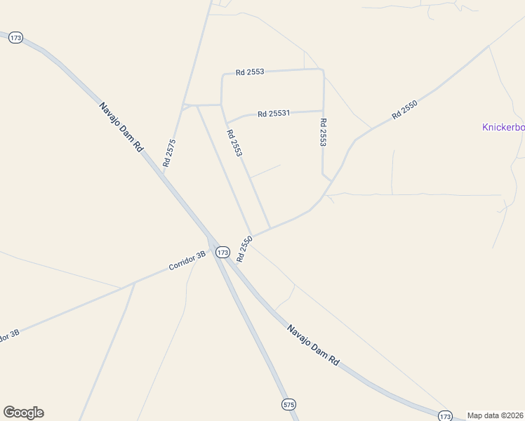 map of restaurants, bars, coffee shops, grocery stores, and more near 16 Road 2553 in Aztec