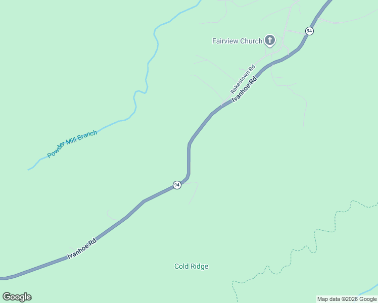 map of restaurants, bars, coffee shops, grocery stores, and more near Ivanhoe Road in Ivanhoe