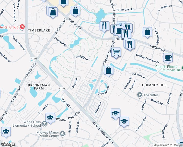 map of restaurants, bars, coffee shops, grocery stores, and more near 823 Mission Avenue in Virginia Beach