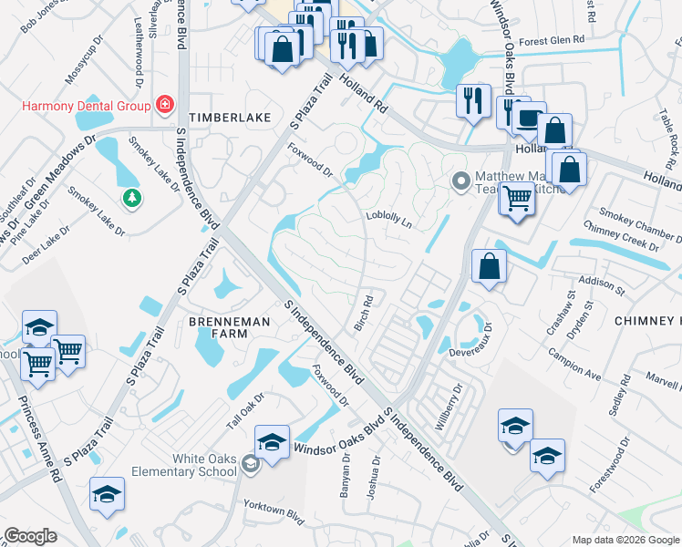 map of restaurants, bars, coffee shops, grocery stores, and more near 4208 Grove Court in Virginia Beach