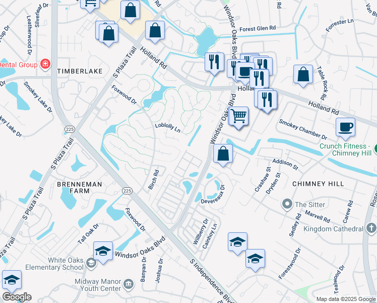 map of restaurants, bars, coffee shops, grocery stores, and more near 3944 Filbert Way in Virginia Beach