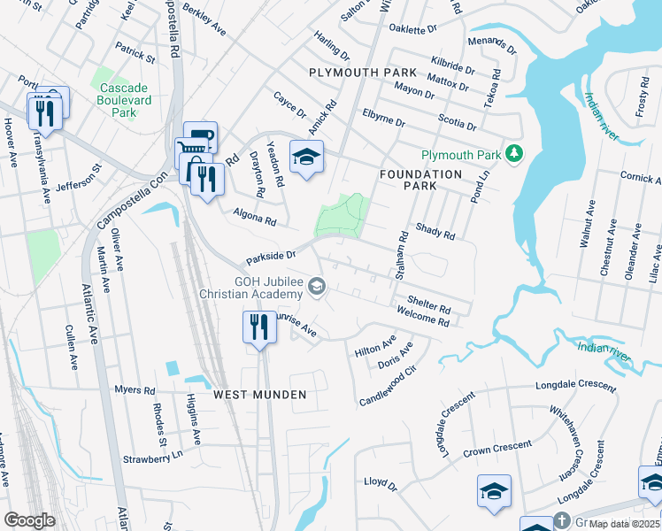 map of restaurants, bars, coffee shops, grocery stores, and more near 2900-2930 Welcome Road in Chesapeake