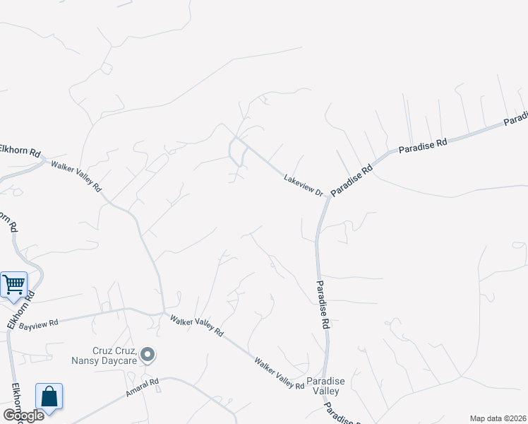 map of restaurants, bars, coffee shops, grocery stores, and more near 271 Paradise Road in Salinas