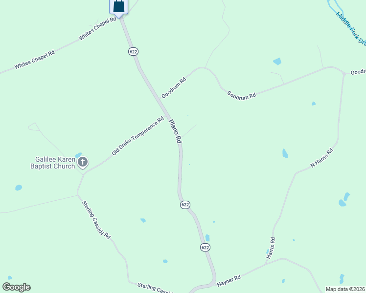 map of restaurants, bars, coffee shops, grocery stores, and more near 8138 Plano Road in Bowling Green