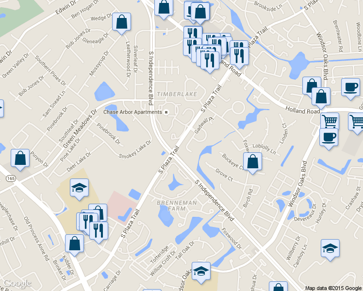 map of restaurants, bars, coffee shops, grocery stores, and more near in Virginia Beach